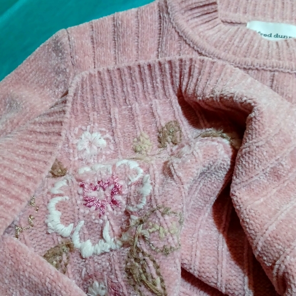 Alfred Dunner Women's size S pink sweater - Picture 8 of 9